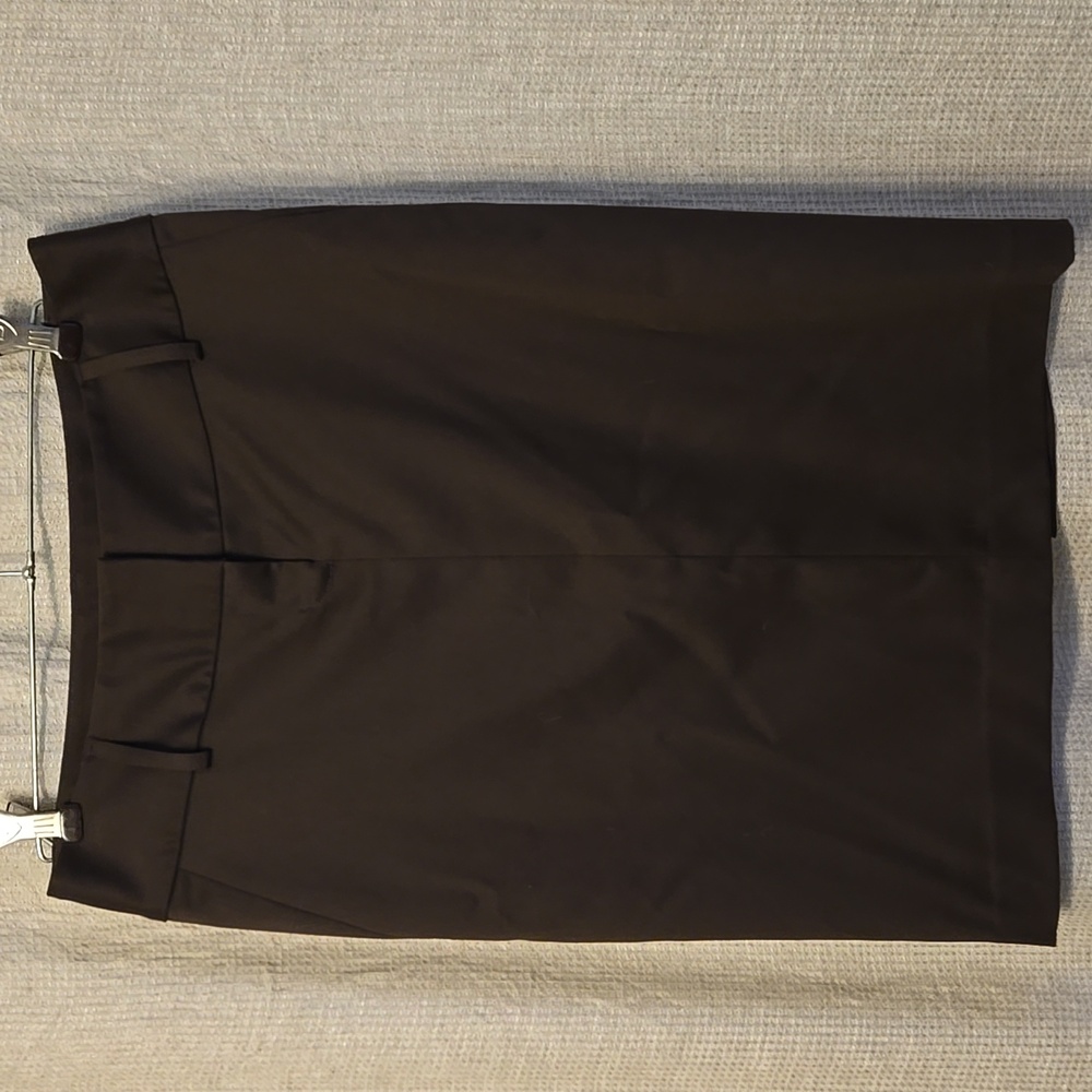 Express Design Studio Classic Brown Pencil Skirt Womens 2